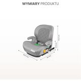 CARETERO Otroški avtosedež Irbis i-Size 125-150 CM siva | Shoptok.si