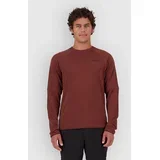 Quad Merino Pulover s kapuco iz flisa sable