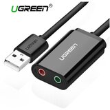 Ugreen USB 2.0 na 3.5mm avdio adapter - box Cene