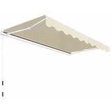  Sklopiva tenda na ručno upravljanje 300 cm krem | Eponuda.com