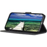 INORCO Usnjen ovitek za telefon s stojalom za denarnico za telefon Nokia G42, odporen na udarce, retro tekstura, (22032946) | Shoptok.si