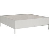  Povišena vrtna gredica 100x100x33,5 cm nehrđajući čelik | Eponuda.ba