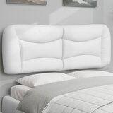 Maison Chic posteljno vzglavje - vzglavna omarica - vzglavna stranica bela 120 cm umetno usnje, (21704123) | Shoptok.si