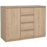 Tvilum Komoda v hrastovem dekorju v naravni barvi 121x91x50 cm Naia – | Shoptok.si