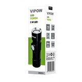 Vipow 3W aluminijska svjetiljka (ZOOM, USB priključak) | shoptok.hr