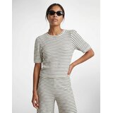 Vero Moda Majice s kratkimi rokavi VMOHIA 2/4 O-NECK Bež | Shoptok.si