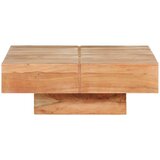  Stolić za kavu 80 x 80 x 28 cm od masivnog bagremovog drva | shoptok.hr