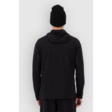 Mons Royale Offgrid Merino 1/2 Half-Zip Pulover iz flisa black | Shoptok.si