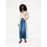 Reserved Pleteni top s visokim udjelom viskoze - boja kože | shoptok.hr