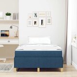  Krevetna konstrukcija Plava 120 x 190 cm tkanina | shoptok.hr