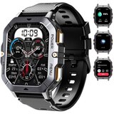 Oukitel BT101 crn smart watch military 410mAh/Heart rate/SpO2/Blood pressure/accelerometer/esim | ePonuda.com