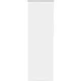 Rolo zatemnjena bela 75x230cm tkanina širina 70,7cm poliester