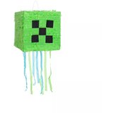  Minecraft: Zelena pikselna piñata - 28 x 28 x 28 cm Cene