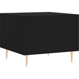  Stolić za kavu crni 50 x 50 x 40 cm od konstruiranog drva | shoptok.hr
