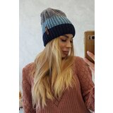 Kesi Cap with fleece Bojana K265 navy blue+turquoise+dark grey | shoptok.hr