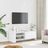 TV ormarić bijeli 100 x 35 x 40 cm od konstruiranog drva | shoptok.hr