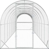 Kokošinjac Srebrna 1000 x 200 x 200 cm Pocinčani čelik | shoptok.hr