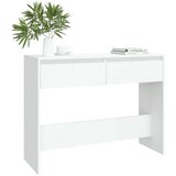 vidaXL Konzolni stol bijeli 100 x 35 x 76,5 cm od iverice | shoptok.hr