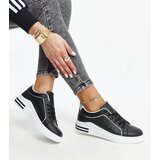 Gemre Black lace-up sneakers with glitter Zorka | Shoptok.si