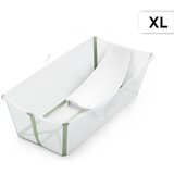 Stokke Kad x large Flexi bath transparent green | Shoptok.si