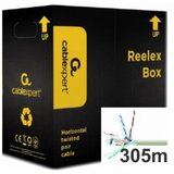 utp cat.6 indoor solid gembird UPC-6170E-SOL 23AWG, 0.57mm premium cca pun presek