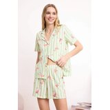 TRENDYOLMILLA ženski set pidžama Thmss26Pt00109, zelena-zelena | Eponuda.com