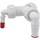 VAFRA PVC koleno za pralni in sušilni stroj (z ventili in membrano) | Shoptok.si