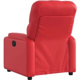 vidaXL Naslonjač od umjetne kože crveni | shoptok.hr