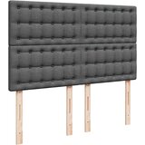  Krevet s oprugama i madracem tamnosivi 140x190 cm od tkanine | shoptok.hr