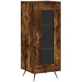 Maison Chic Komoda - Predalnik dimljeni hrast 34,5x34x90 cm inženirski les, (21718580) Cene