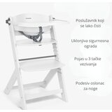 Kikka Boo Drvena hranilica Nordy 2in1 White KKB11186 Cene