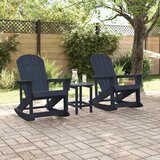  Adirondack ljuljačke 2 pcs Mornarsko plava HDPE | shoptok.hr