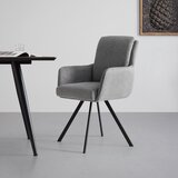 Bessagi Home naslanjač marie, siva, vrtljiv | Shoptok.si