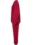 Pri Women's corduroy tracksuit composed of a sweatshirt and trousers. Loose cut Cene