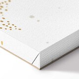  Slika - Fairy-Tale Galaxy - Phases of the Moon in Yellow Tones Among Stars in Beige and Ash Colors with Stardust 90x60 Akustična | shoptok.hr