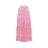 Tussah Suknja 'MILLY' roza / bijela