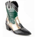 Montevita Mestni škornji 100633 Zelena | Shoptok.si