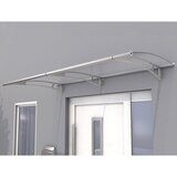 Gutta Nadstrešnica PT/L 150, 1500x950x170 mm, akril 4 mm, prozirna | shoptok.hr