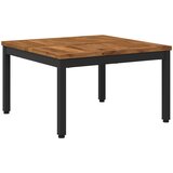 Stolić za kavu Prirodna i crna 60 x 60,5 x 36 cm | shoptok.hr