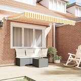  Retraktilna tenda Rumena in Bela 300 x 200 cm, (5000206810) | Shoptok.si