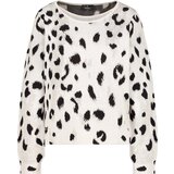 monari Pulover sivkasto bež / svijetlobež / crna Cijene