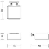 Philips LED solarna zidna svetiljka VYNCE LED/1,5W/3,7V 1500 mAh IP44 | Eponuda.com