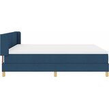  Krevet s opruga kutije s uzglavljem Plava 200 x 180 cm tkanina | shoptok.hr