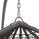 Kondela Viseči stol, siv, NOLAN NEW | Shoptok.si