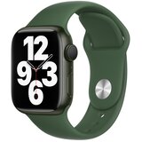 Apple watch S7 gps, 41mm green aluminium case with clover sport band – regular Cijene