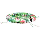  Okrugli jastuk višebojni Ø 100 x 11 cm od tkanine Oxford | shoptok.hr