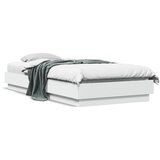 Furnova Posteljni okvir bel 90x200 cm inženirski les, (21934405) | Shoptok.si