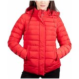 Geox Plašči W ANEKO MID JKT Rdeča | Shoptok.si
