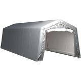 vidaXL Šotor za shranjevanje 300x900 cm jeklo siv | Shoptok.si