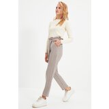 Trendyol Gray Lacing Detail Trousers | shoptok.hr